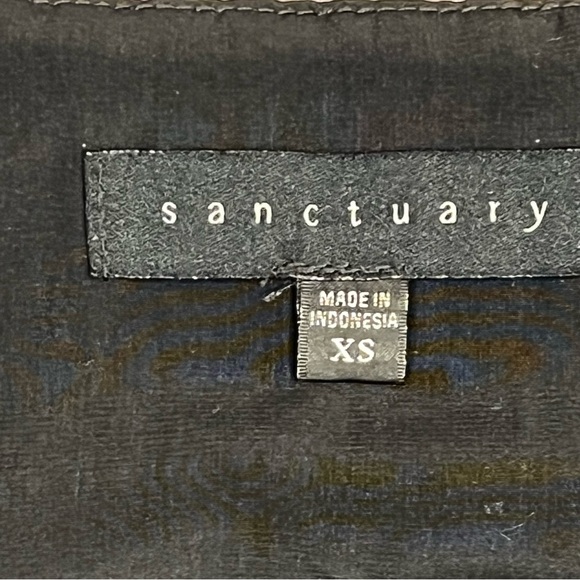 sanctuary Black Spaghetti Strap Lined Little Black Dress.  Size Small. - Picture 9 of 10